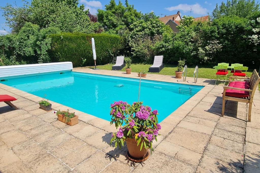 AlteckendorfAlsace Bas-Rhin Logis Independant Avec Piscine Priveeアパートメント エクステリア 写真