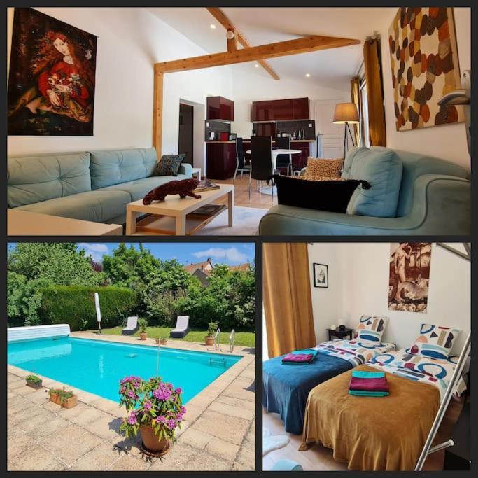 AlteckendorfAlsace Bas-Rhin Logis Independant Avec Piscine Priveeアパートメント エクステリア 写真